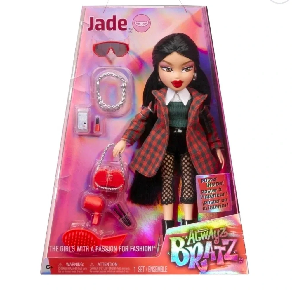 Alwayz Bratz Jade Fashion Doll with 10 Accessories and Poster 505228C3